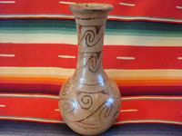 Native American Indian vintage pottery and ceramics, a lovely Maricopa vase, c. 1930's. Main photo of the vase.