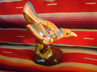 Mexican vintage pottery and ceramics, and Mexican vintage folk art, a stunning pottery bird from Tlaquepaque, Jalisco, c. 1920-30's. Main photo.