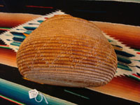 Photo of side of the Mission basket with rattlesnake.