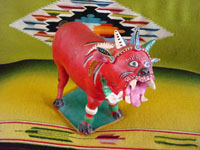 Mexican vintage pottery and folk art, a nagual by famous Mexican folk artist Candelario Medrano, c. 1960's.