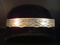 Navajo jewelry, vintage Navajo hairpiece (barette), c. 1930's.