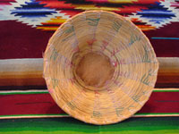 Native American Indian antique Indian baskets, a very rare and unique Seminole basket, c. 1920's. Main photo of the Seminole Indian basket.