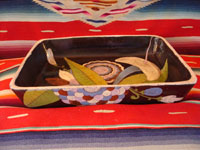 Photo of the side view of the Tlaquepaque casserole.