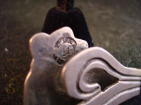 Mexican silver money-clip, another view of Spratling's mark.
