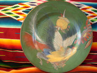 Another view of Tonala charger with exotic bird