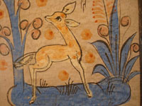 Another closeup of Mexican tile with deer