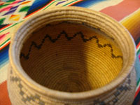 Closeup photo of the mouth and rim of the Chemehuevi olla.