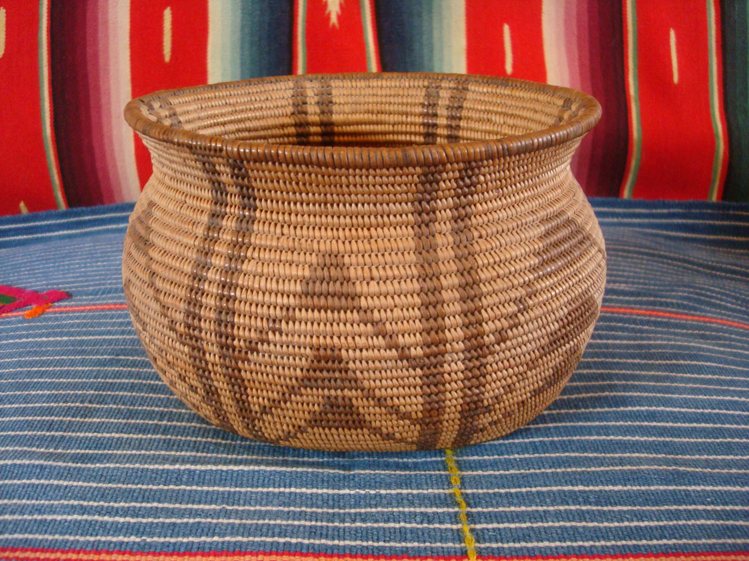 Native American Indian Baskets at Pocas Cosas Mexican and Native American Indian Arts and Antiques