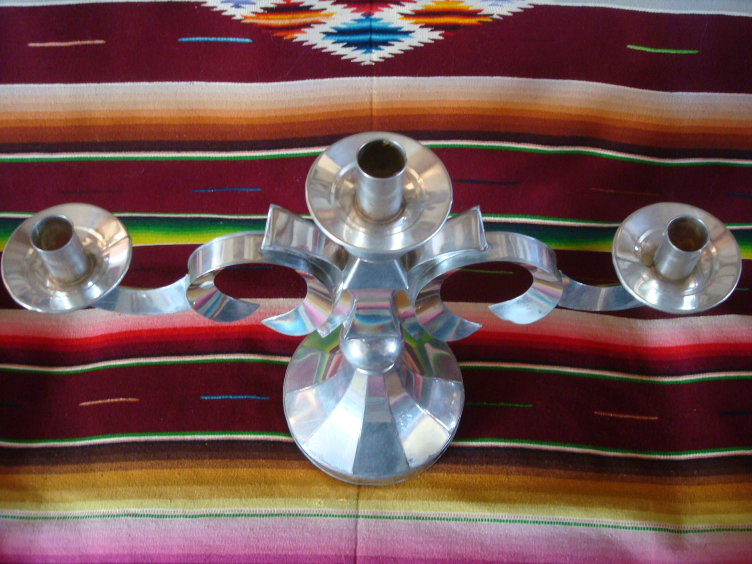 Mexican Tin Work Art, Mexican Tin Candelabras and Tin Mirrors at Pocas