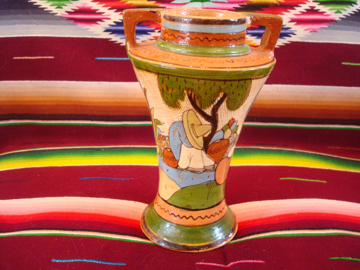 Mexican vintage pottery and ceramics, a lovely and very finely