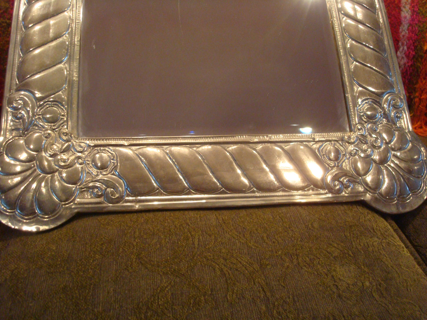 Mexican Tin Work Art, Mexican Tin Candelabras and Tin Mirrors at Pocas