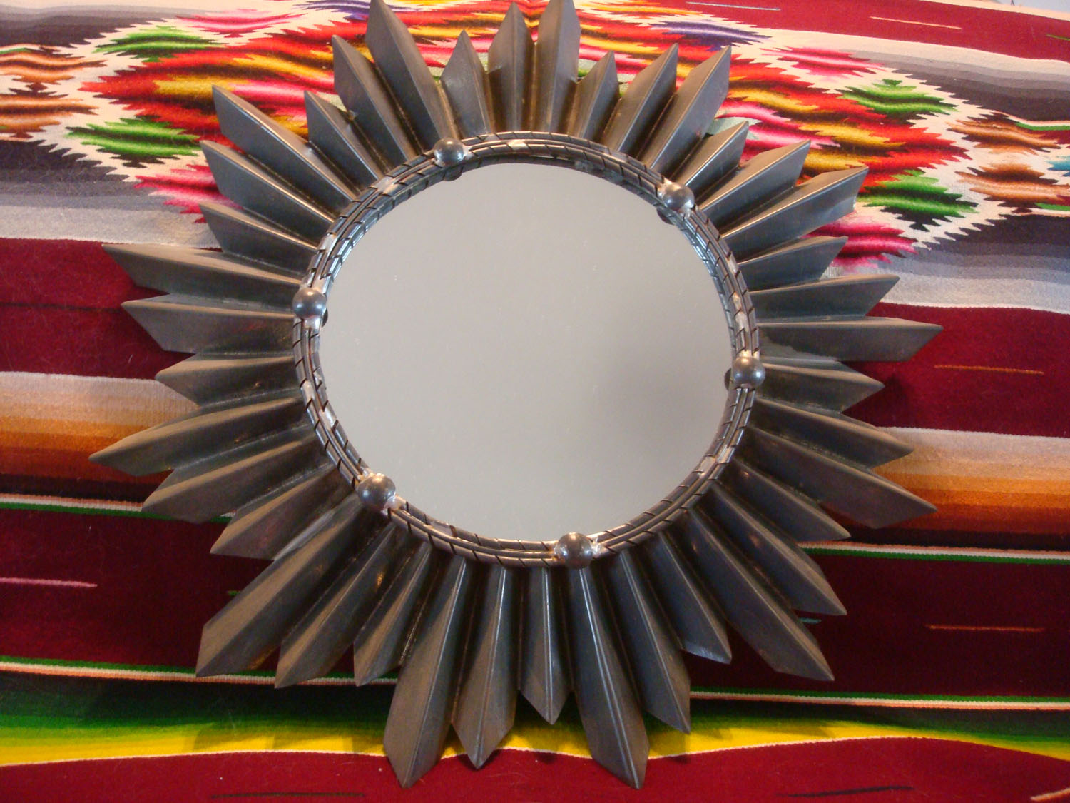 Mexican Tin Work Art Candelabras And Mirrors At Mexican Tinwork Art A Wonderful Mirror With The Shape Of Lovely