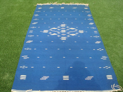 Mexican vintage textiles and sarapes, a beautiful textile from Texcoco c/ 1930.